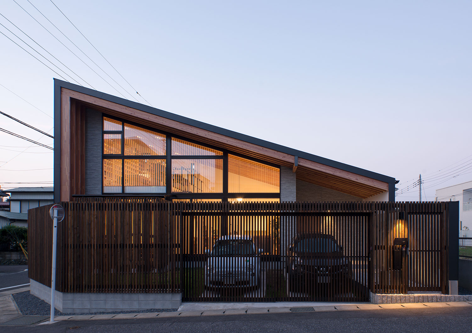 注文住宅・デザイン住宅建築実例_外観 注文住宅・デザイン住宅建築実例_『CASE480 大屋根の垂木の家』_外観