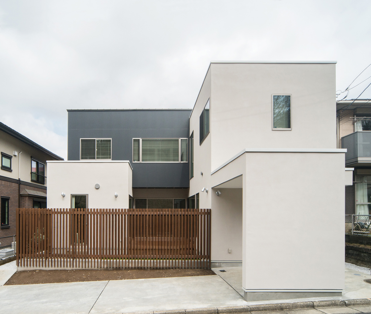 注文住宅・デザイン住宅建築実例_外観 注文住宅・デザイン住宅建築実例_『CASE552 Open sight house』_外観