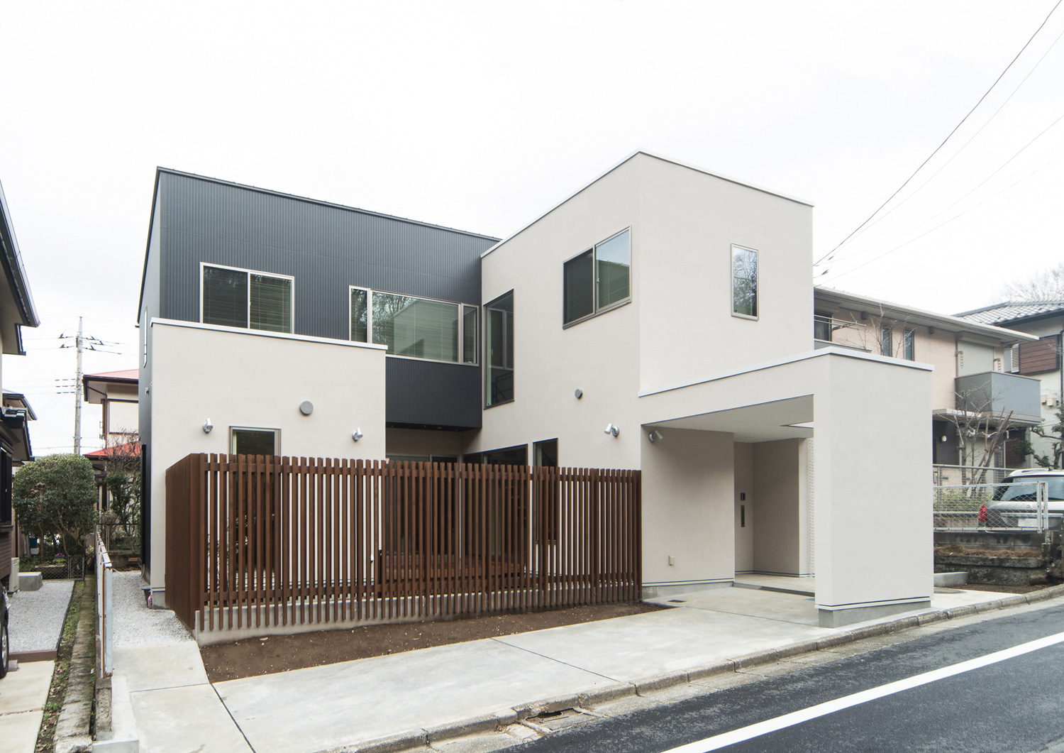 注文住宅・デザイン住宅建築実例_外観 注文住宅・デザイン住宅建築実例_『CASE552 Open sight house』_外観