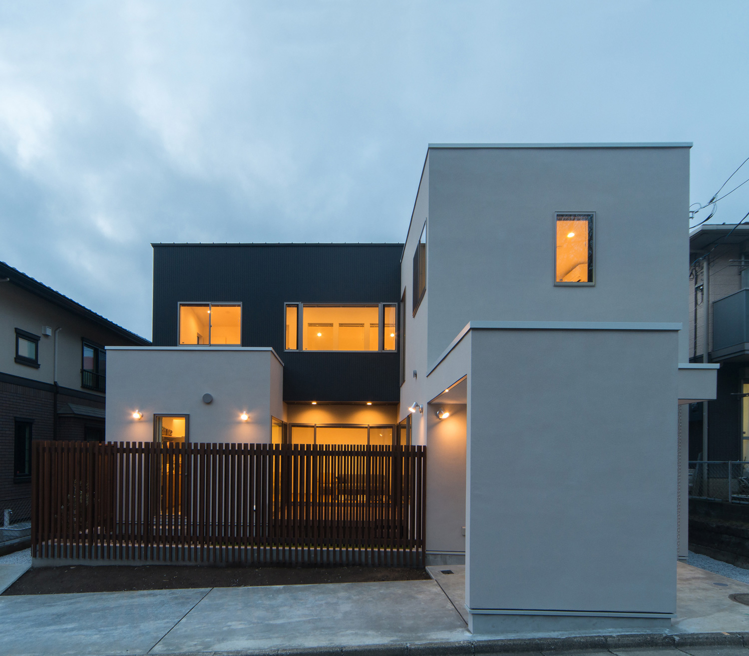 注文住宅・デザイン住宅建築実例_外観 注文住宅・デザイン住宅建築実例_『CASE552 Open sight house』_外観