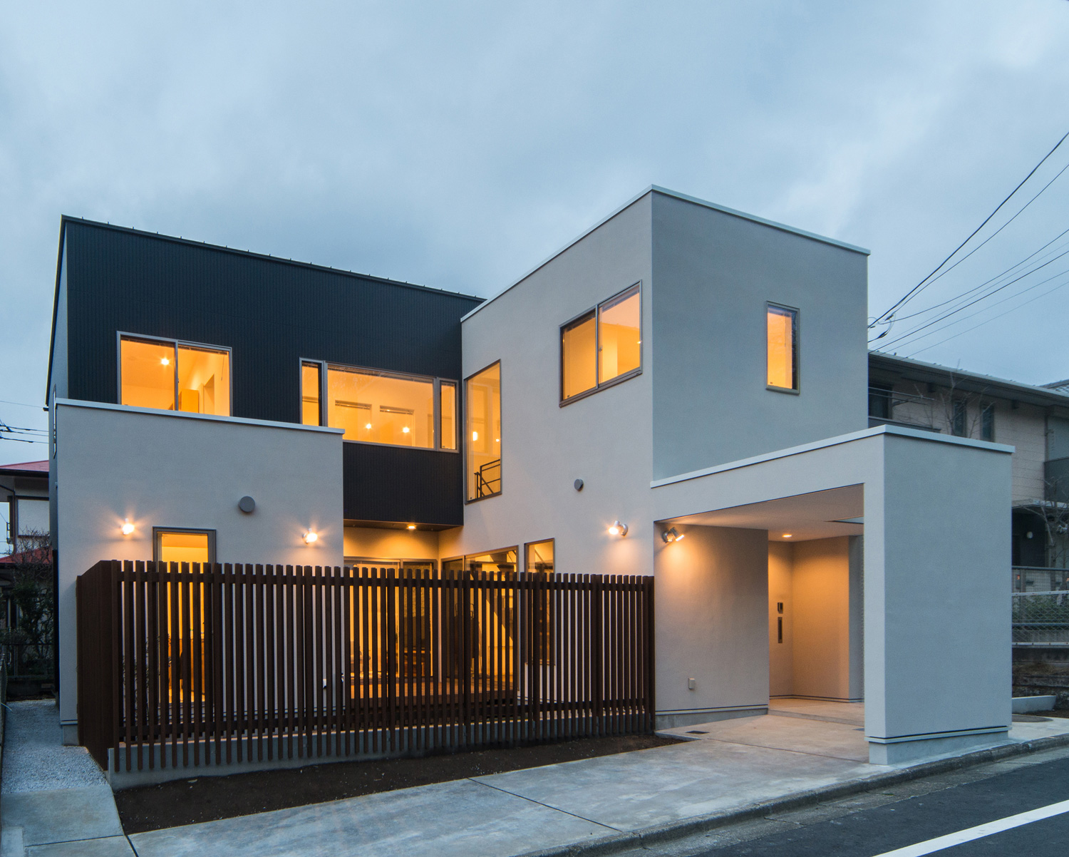 注文住宅・デザイン住宅建築実例_外観 注文住宅・デザイン住宅建築実例_『CASE552 Open sight house』_外観