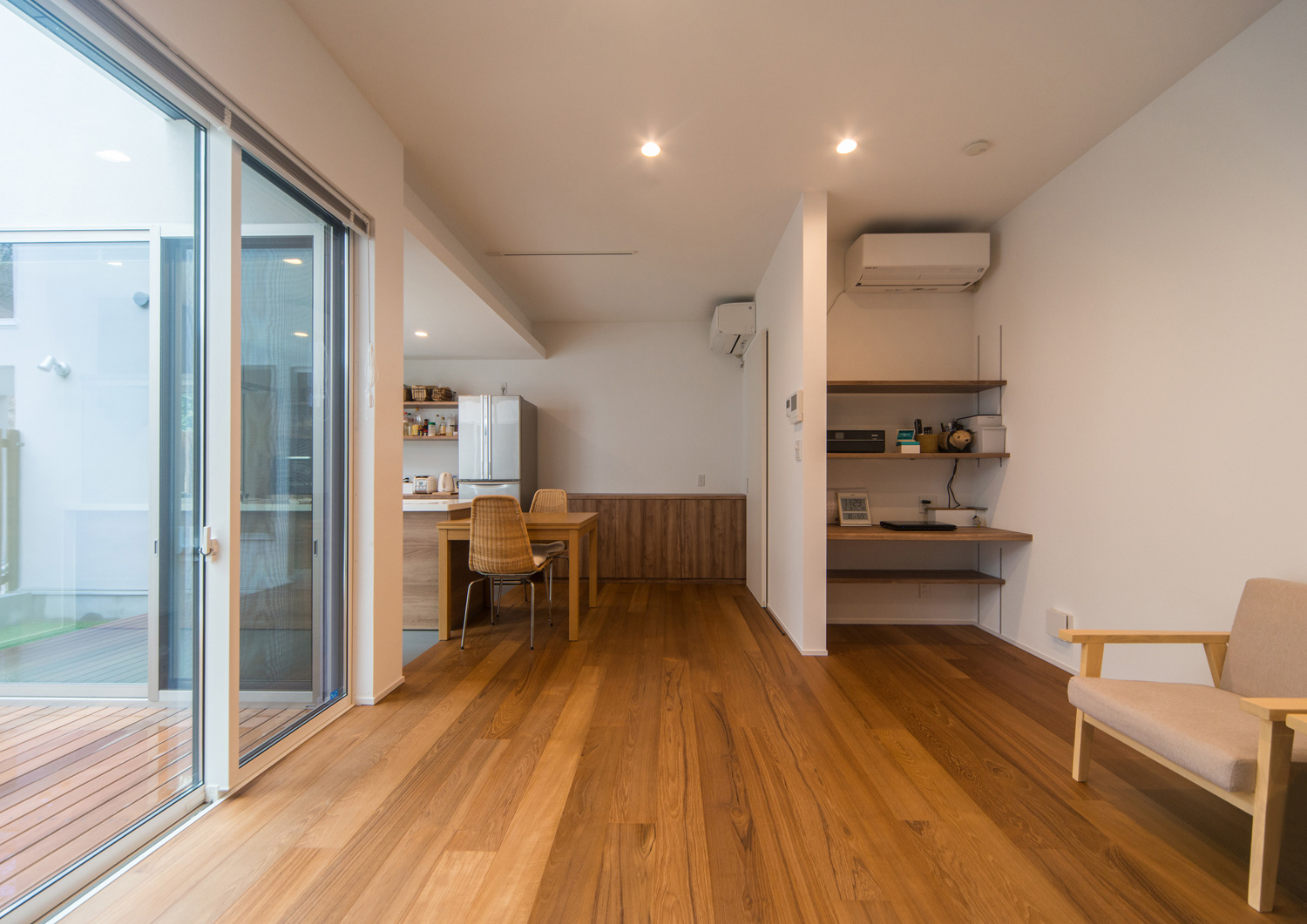 注文住宅・デザイン住宅建築実例_LDK注文住宅・デザイン住宅建築実例_LDK 注文住宅・デザイン住宅建築実例_『CASE552 Open sight house』_LDK