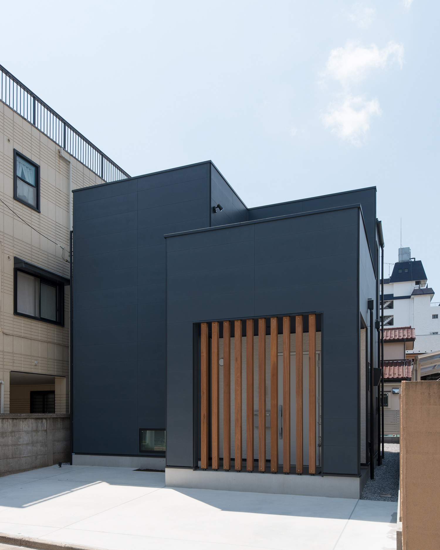 注文住宅・デザイン住宅建築実例_外観 注文住宅・デザイン住宅建築実例_『CASE554 ブルーボックスハウス』_外観