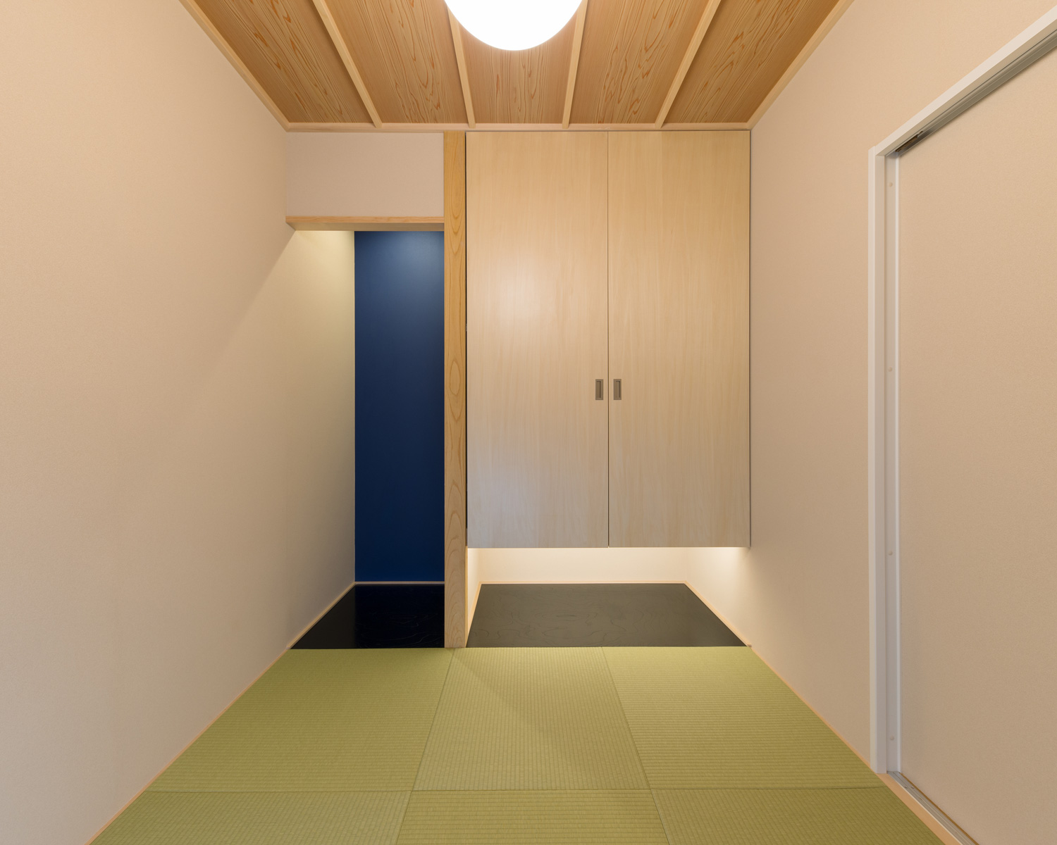 注文住宅・デザイン住宅建築実例_和室 注文住宅・デザイン住宅建築実例_『CASE554 ブルーボックスハウス』_和室