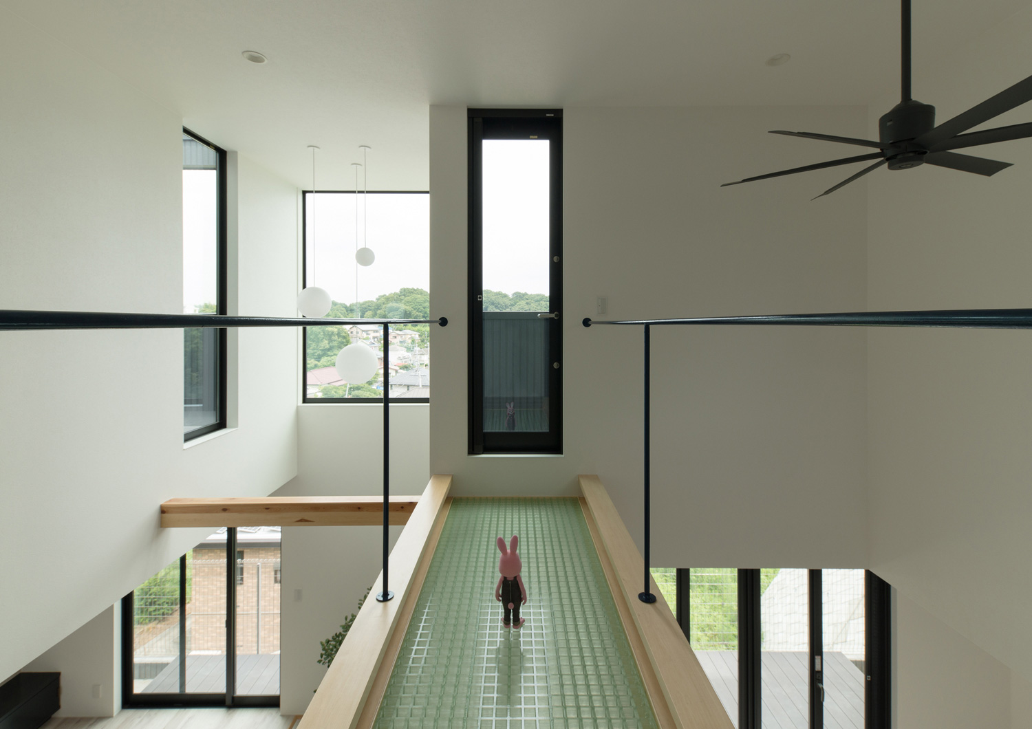 注文住宅・デザイン住宅建築実例_ 注文住宅・デザイン住宅建築実例_『CASE558 路地と桟(かけはし)の家』_廊下