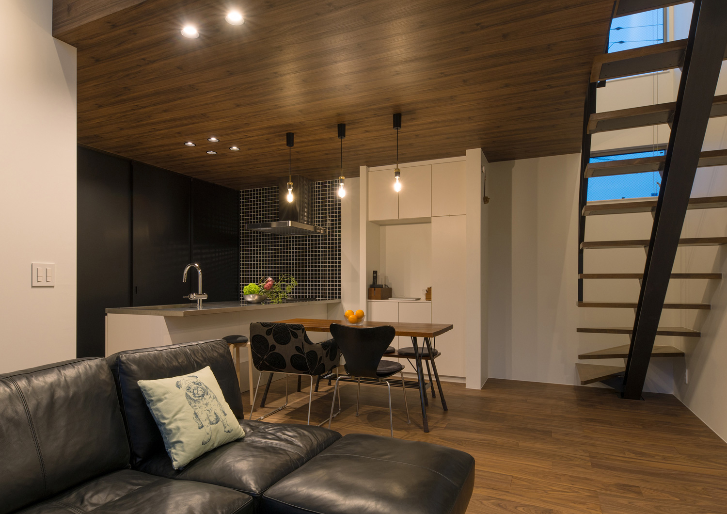 注文住宅・デザイン住宅建築実例_LDK 注文住宅・デザイン住宅建築実例_『CASE565 『 のおうち』_LDK