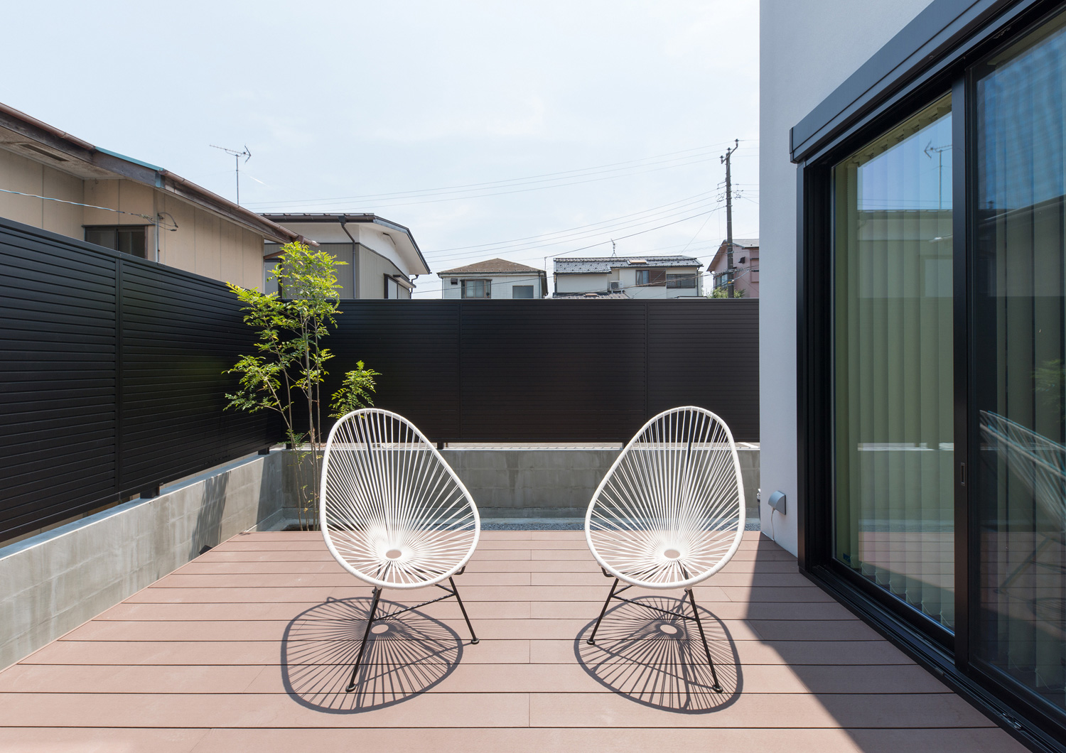 注文住宅・デザイン住宅建築実例_テラス・バルコニー 注文住宅・デザイン住宅建築実例_『CASE565 『 のおうち』_テラス・バルコニー