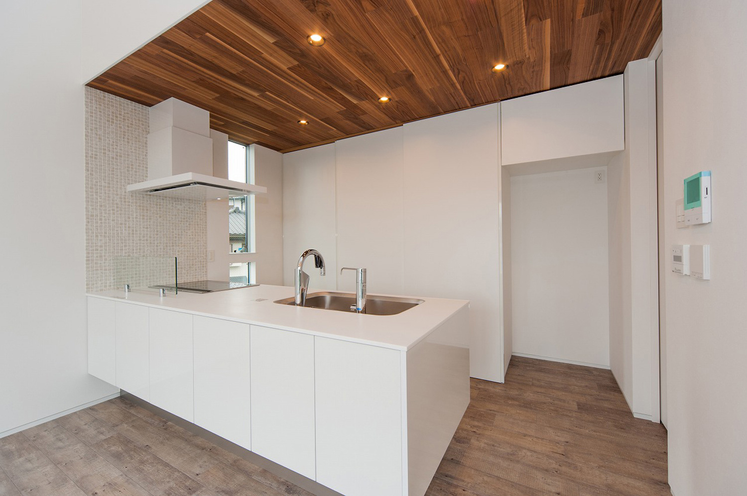 注文住宅・デザイン住宅建築実例_キッチン 注文住宅・デザイン住宅建築実例_『CASE571 the WALL』_キッチン