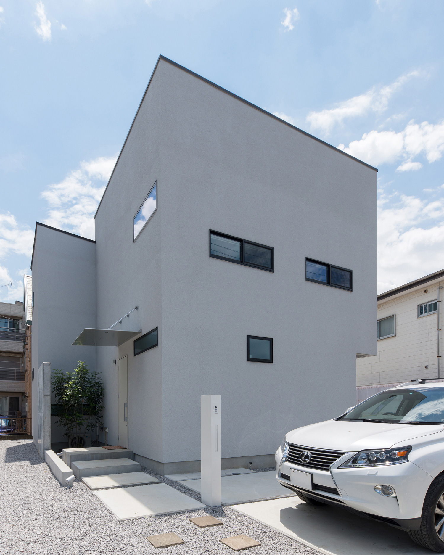 注文住宅・デザイン住宅建築実例_外観 注文住宅・デザイン住宅建築実例_『CASE572 織地の家』_外観