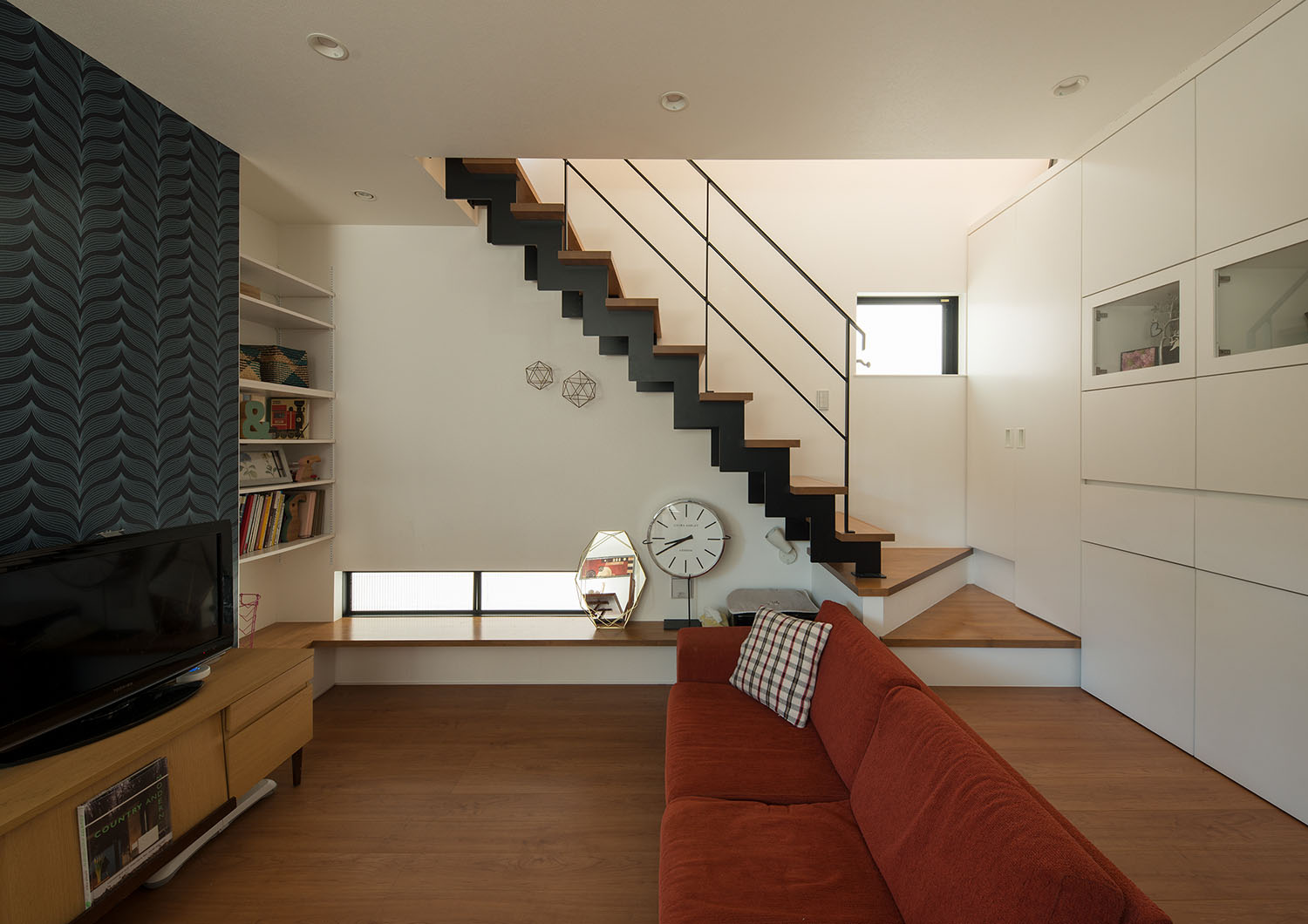 木のインテリアを中心としたナチュラルなLDK・デザイン住宅 注文住宅・デザイン住宅建築実例_『CASE536 Preppy』_LDK