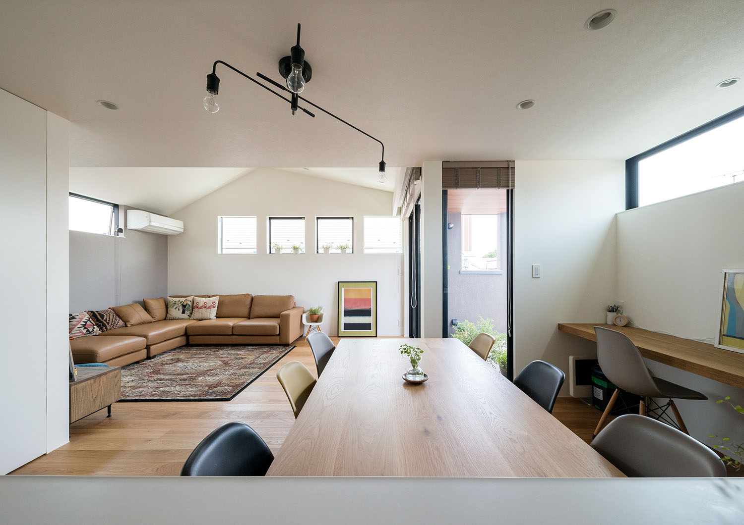 注文住宅・デザイン住宅建築実例_LDK 注文住宅・デザイン住宅建築実例_『CASE542 グレージュのハウス』_LDK