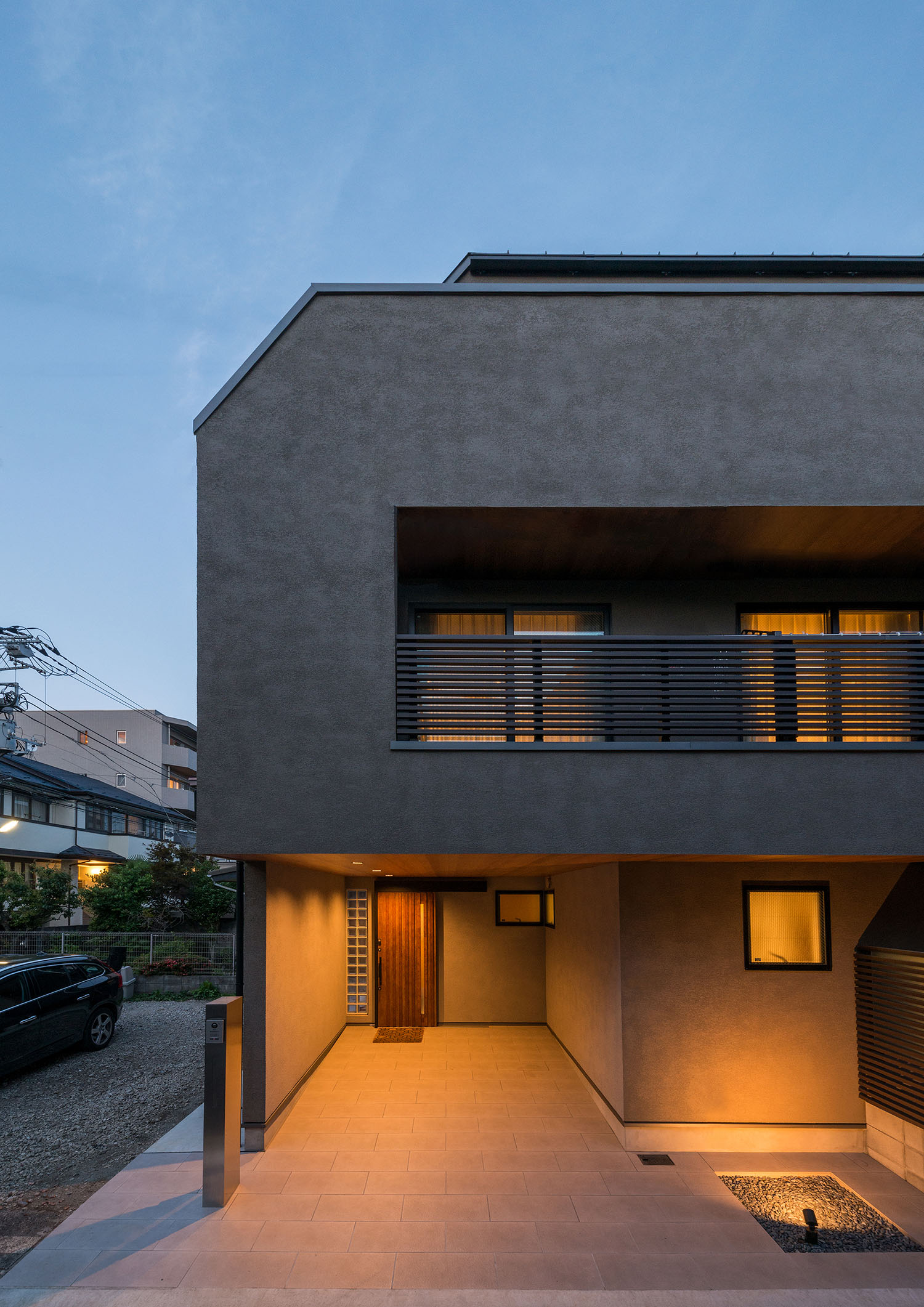 注文住宅・デザイン住宅建築実例_外観 注文住宅・デザイン住宅建築実例_『CASE542 グレージュのハウス』_外観