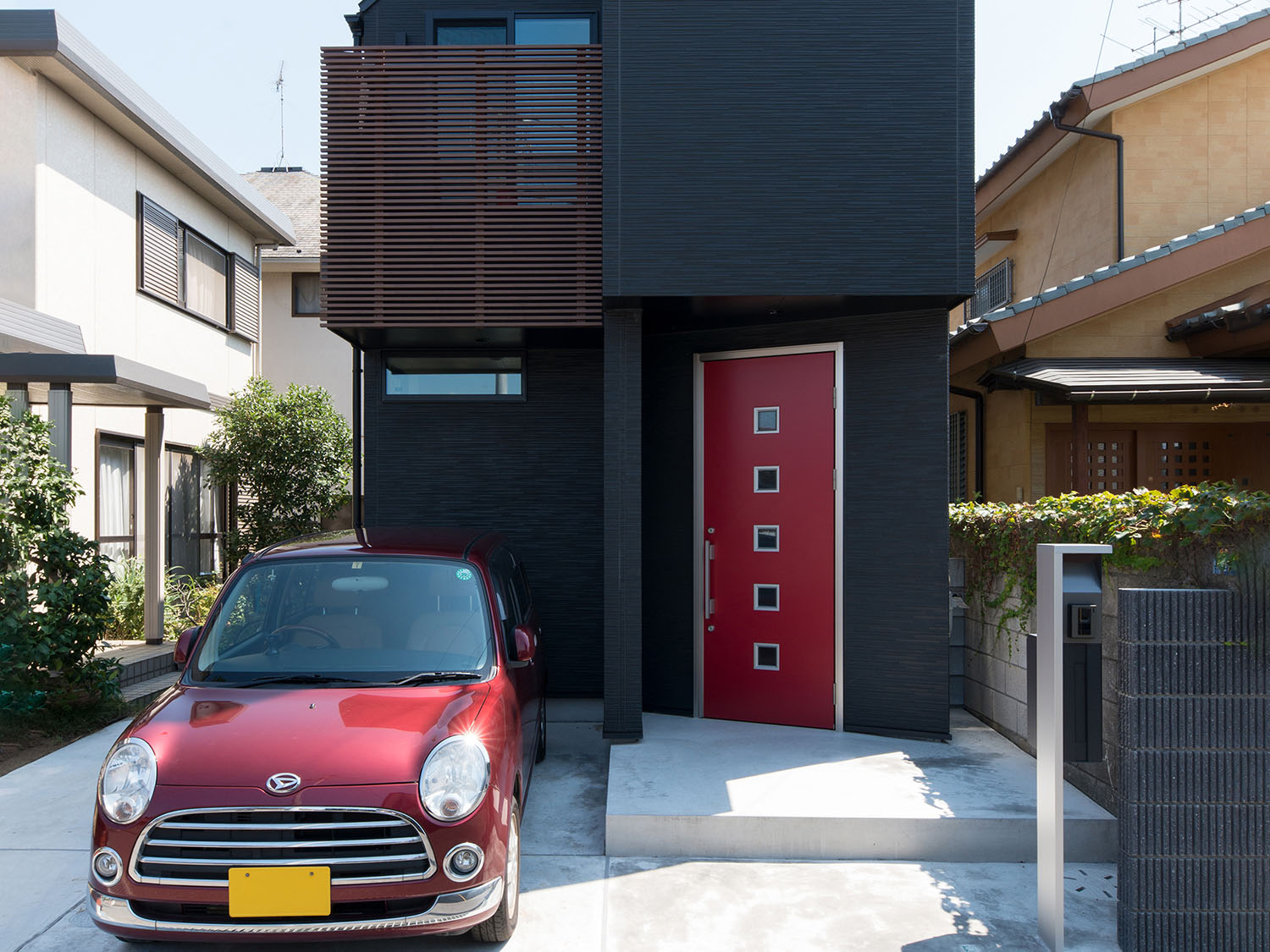 デザイン住宅建築実例_外観・注文住宅『CASE594 TOOL BOX』の建築実例・施⼯例の写真・建物外観全体 注文住宅・デザイン住宅建築実例_『CASE594 TOOL BOX』_外観