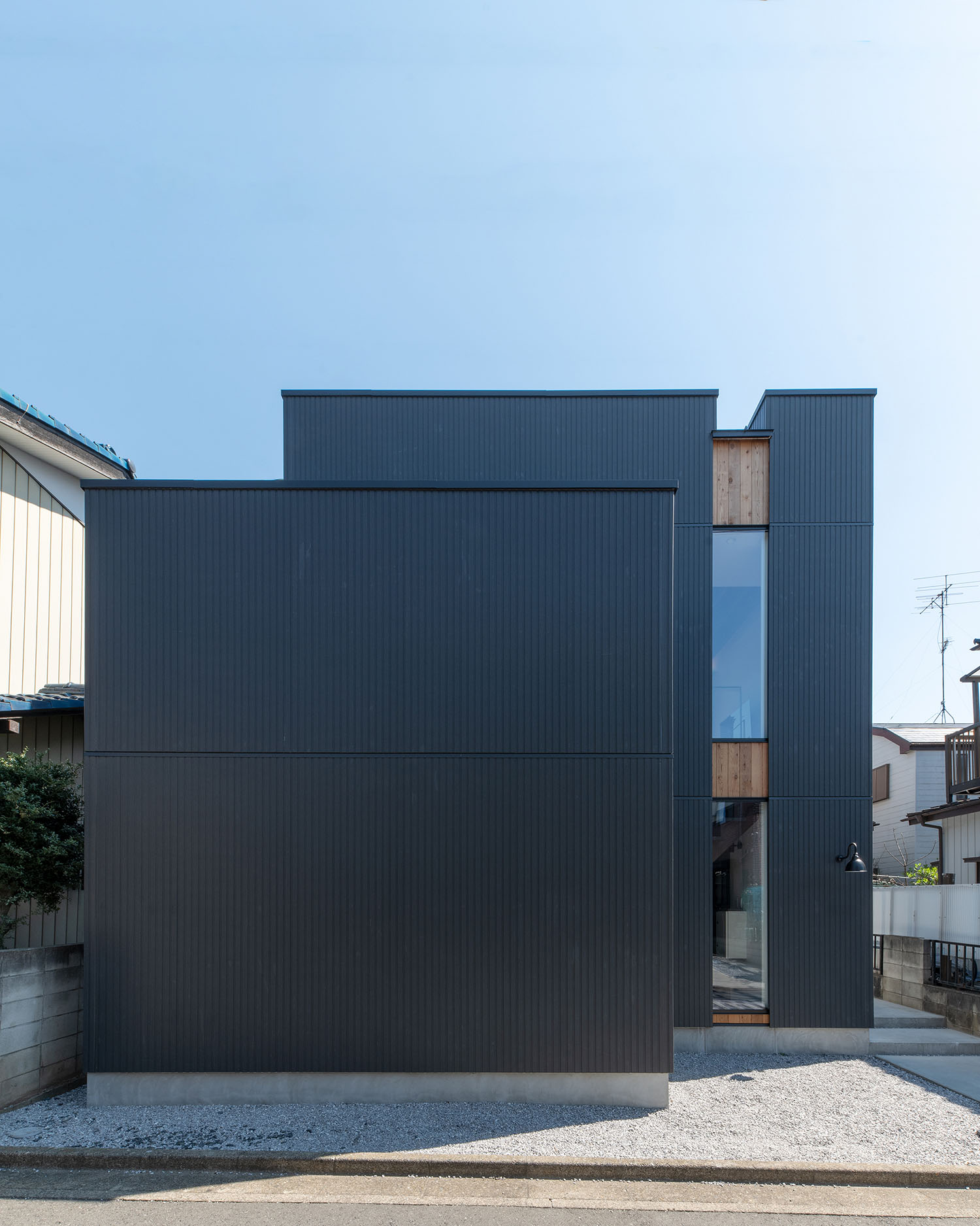 注文住宅『CASE687 "□×□×和 (ハコニワ)"』 注文住宅・デザイン住宅建築実例_『CASE687 "□×□×和 (ハコニワ)"』_外観