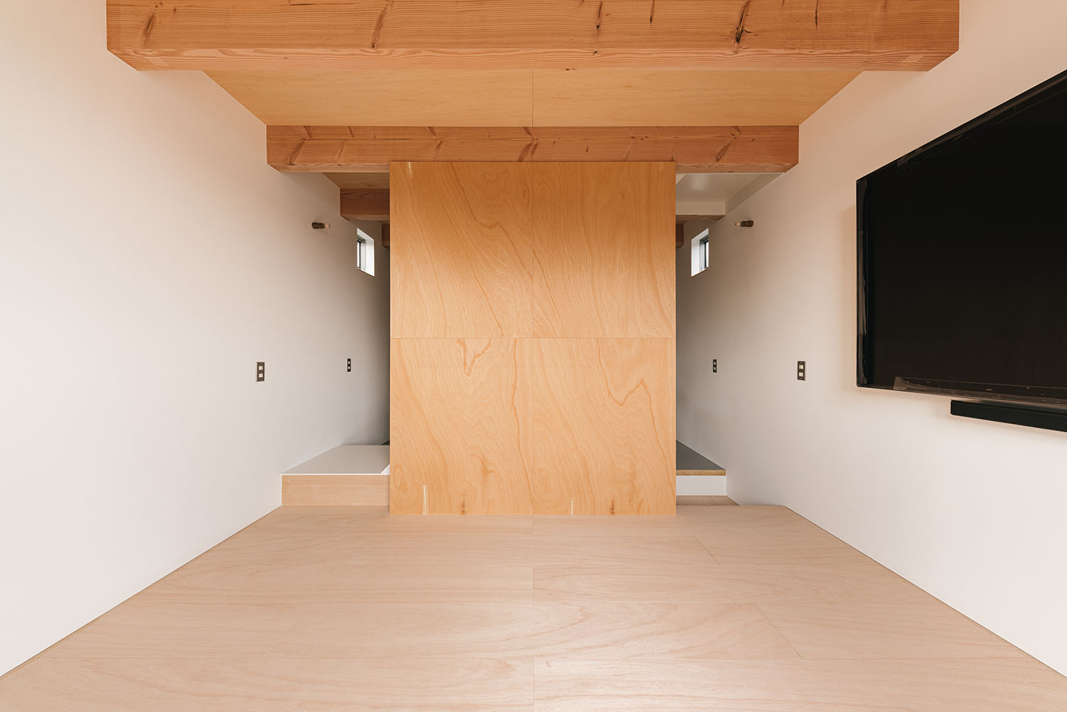 注文住宅・LDK・木のぬくもり・木構造現し 注文住宅・デザイン住宅建築実例_『CASE722 虹の栖』_LDK