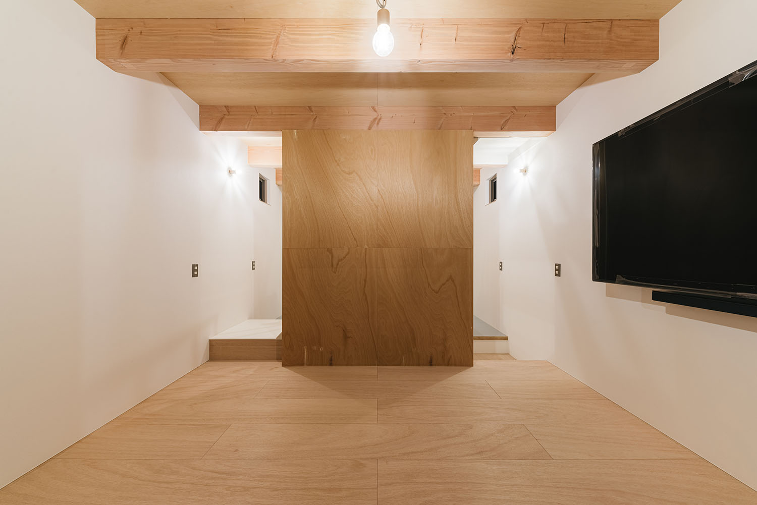 注文住宅・LDK・木のぬくもり・木構造現し 注文住宅・デザイン住宅建築実例_『CASE722 虹の栖』_LDK