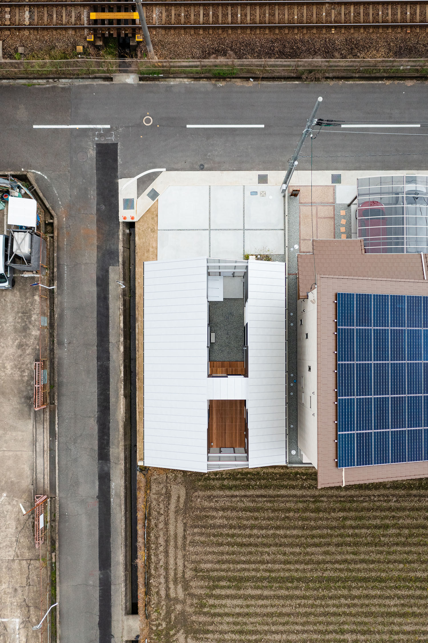 注文住宅『CASE724 橿原の家』の建築実例・施⼯例の写真・建物外観全体 注文住宅・デザイン住宅建築実例_『CASE724 橿原の家』_外観