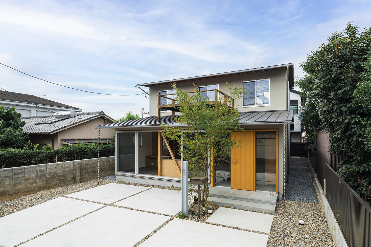 注文住宅・外観・和風・和モダン 注文住宅・デザイン住宅建築実例_『CASE729 伏見の家』_外観