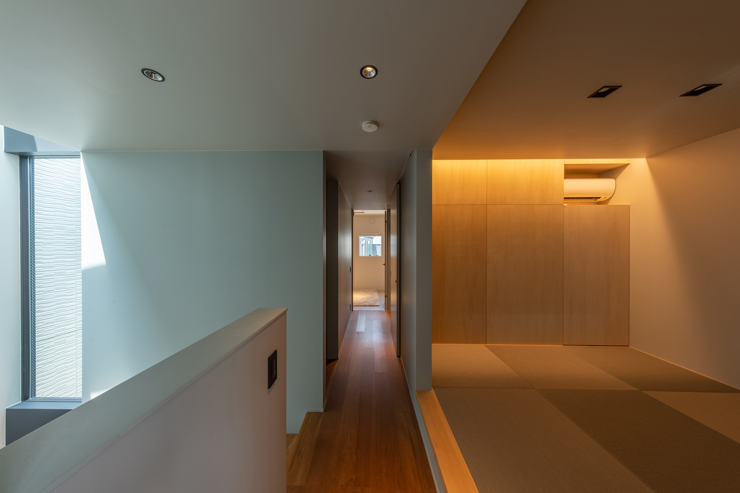 注文住宅・和室・琉球畳・和モダン・廊下 注文住宅・デザイン住宅建築実例_『CASE732 pass』_和室