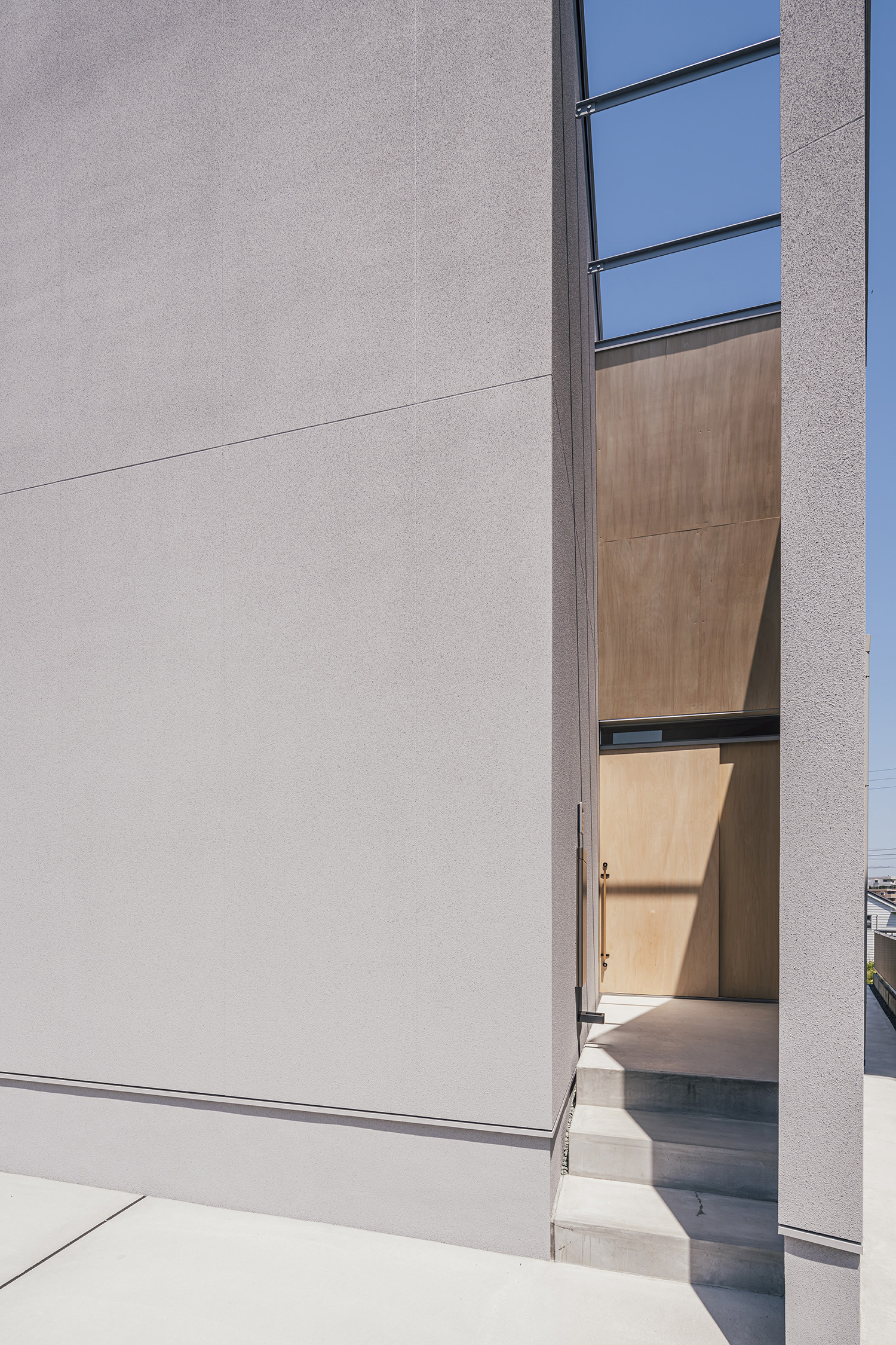 注文住宅・外観・玄関アプローチ 注文住宅・デザイン住宅建築実例_『CASE736 アンモナイト』_外観