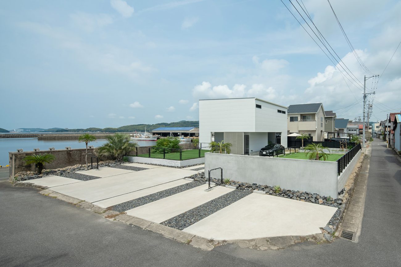 デザイン住宅建築実例_外観・注文住宅『CASE785 凪の邸』の建築実例・施⼯例の写真_外観