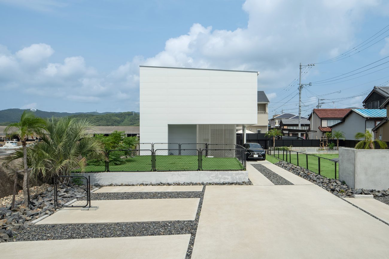 デザイン住宅建築実例_外観・注文住宅『CASE785 凪の邸』の建築実例・施⼯例の写真_外観