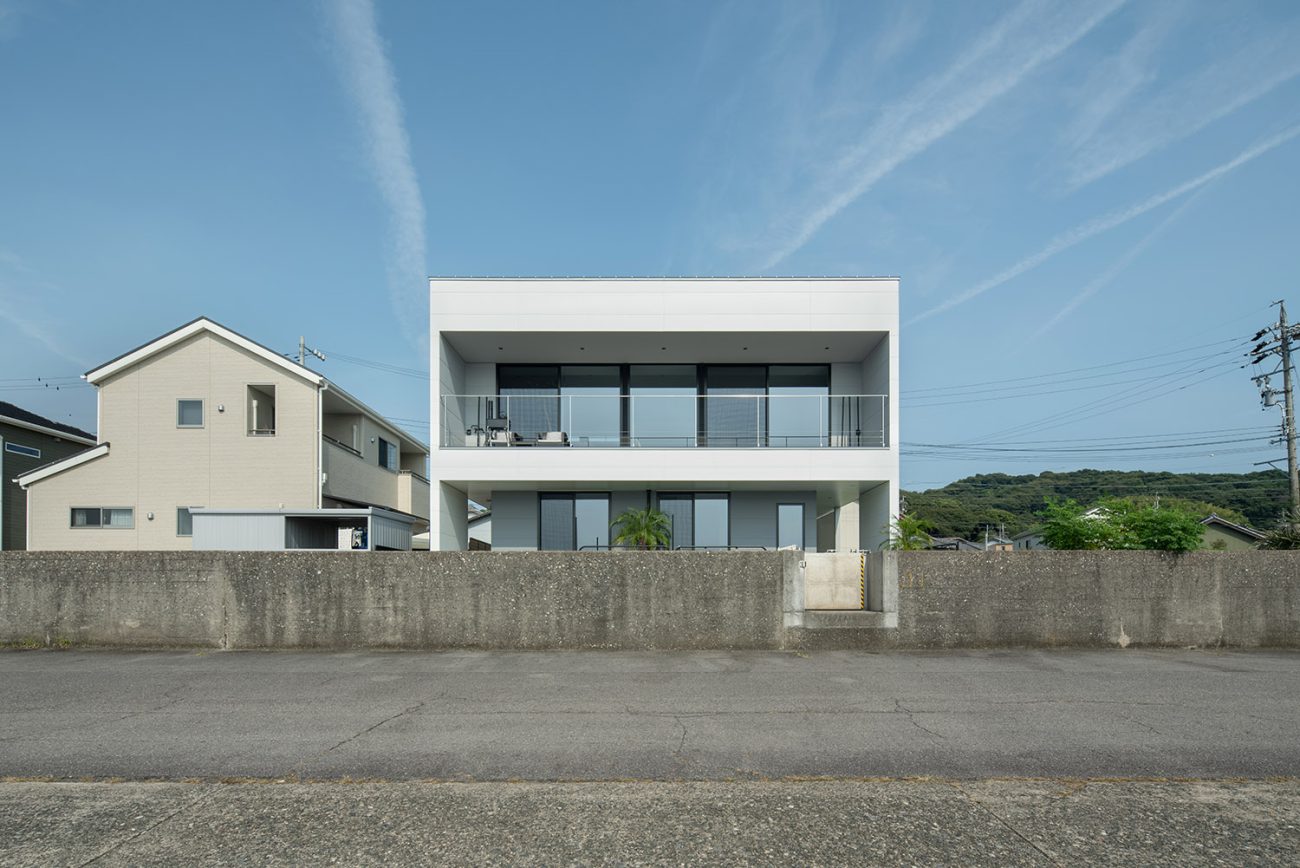 デザイン住宅建築実例_外観・注文住宅『CASE785 凪の邸』の建築実例・施⼯例の写真_外観