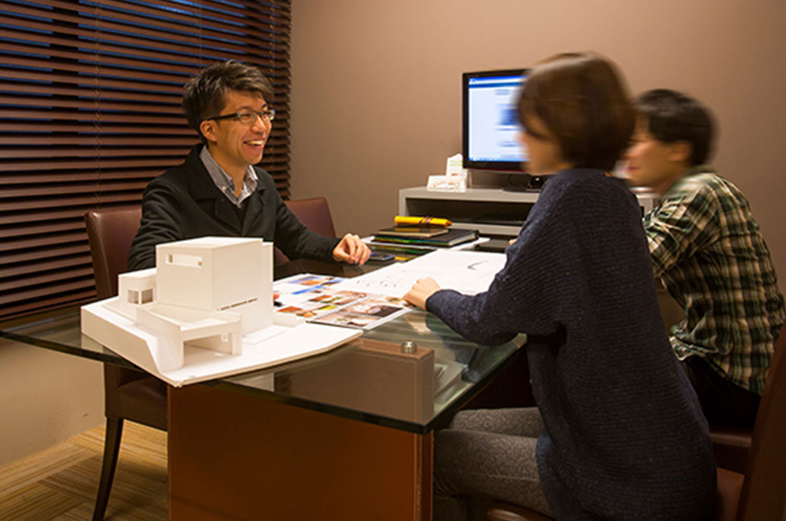 多様化するライフスタイルに合わせた、完全自由設計での家づくり。